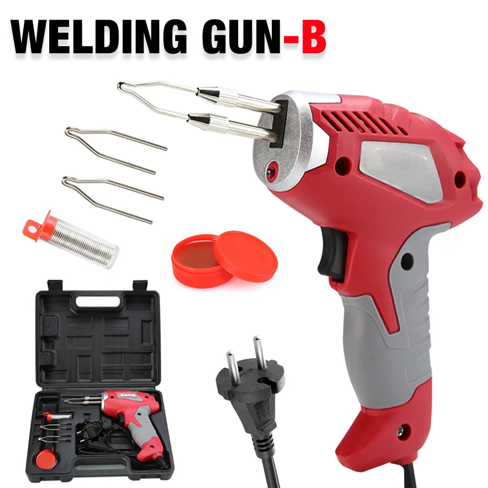 180W Soldering Iron 220V EU Industrial Grade Rapid Heat Welding Tool, Professional Soldering Gun, Home Electric Welding Machine
