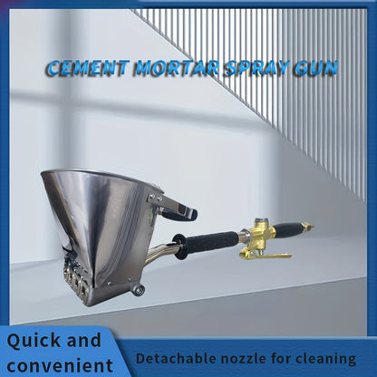 Pulp Spray Gun Wall Ash Shovel Cement Sprayer Gun Wipe Wall Paint Concrete Sprayer Tool