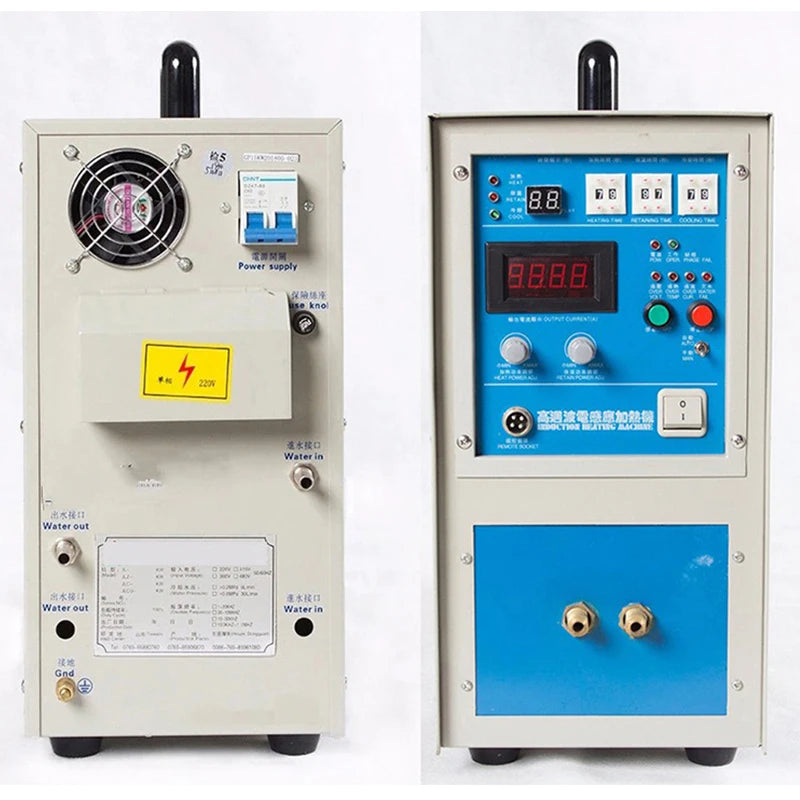 15KW Induction Heater Induction Heating Machine  Metal Smelting Furnace High Frequency Welding Metal Quenching Equipment
