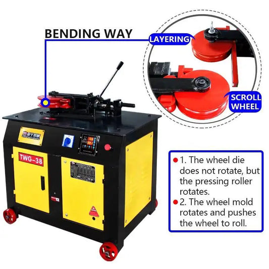 1/2 - 4 Inch Semi-Automatic Electric Hydraulic Bender SS Exhaust Pipe And Tube Bending Hine