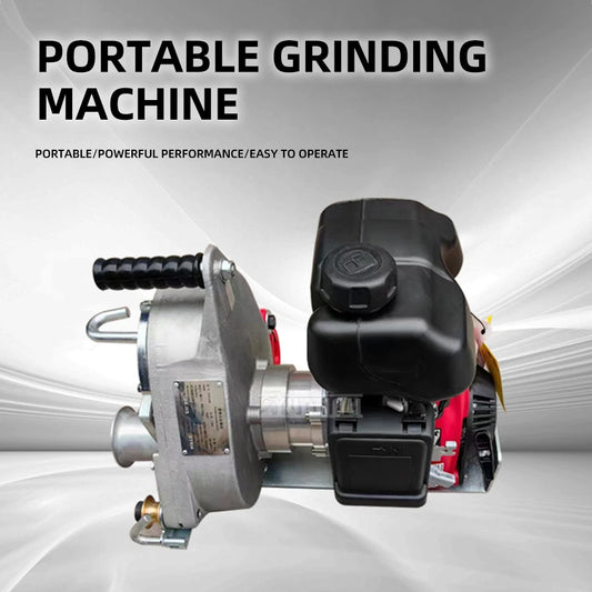 700kg  Portable Winch Puller | Hand-Carry Diesel Winch Machine for Cable Pulling & Lifting