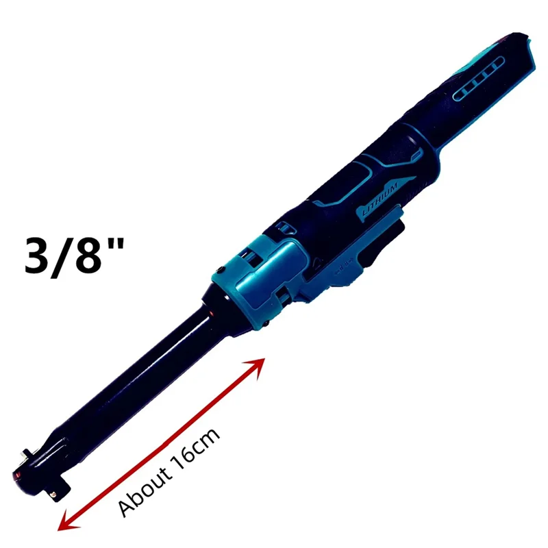 【Recommend】Electric Ratchet Wrench For  18V Extended Head Removal Screw Nut 3/8" Cordless Driver Power Tools