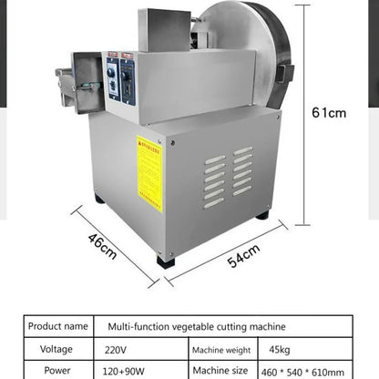 Electric Vegetable Cutter Slice and Dice Machine
