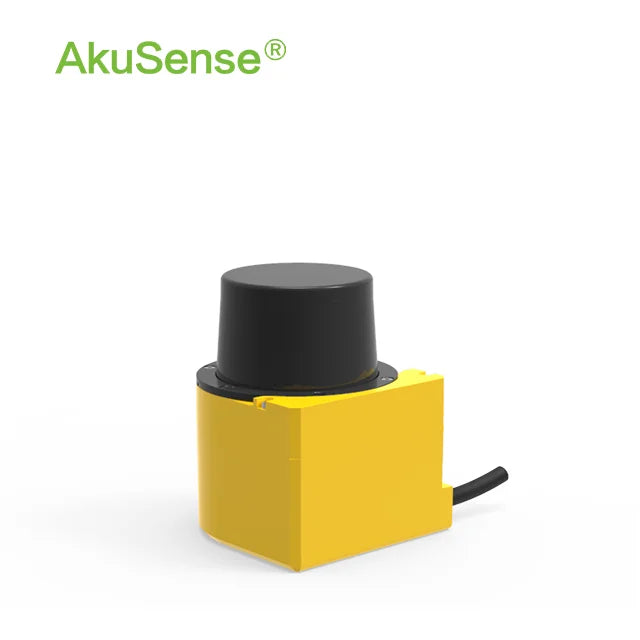 for AGV and Service Robot AkuSense 40M Lidar Scanner 300 Scanning Degree Laser Rangefinder 0.5/ 0.25 Resolution Laser lidar
