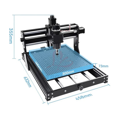 LY 4030 Pro Engraving and Cutting Machine 500W Spindle for Wood, Acrylic Stainless Steel  with Offline Controller Laser Support
