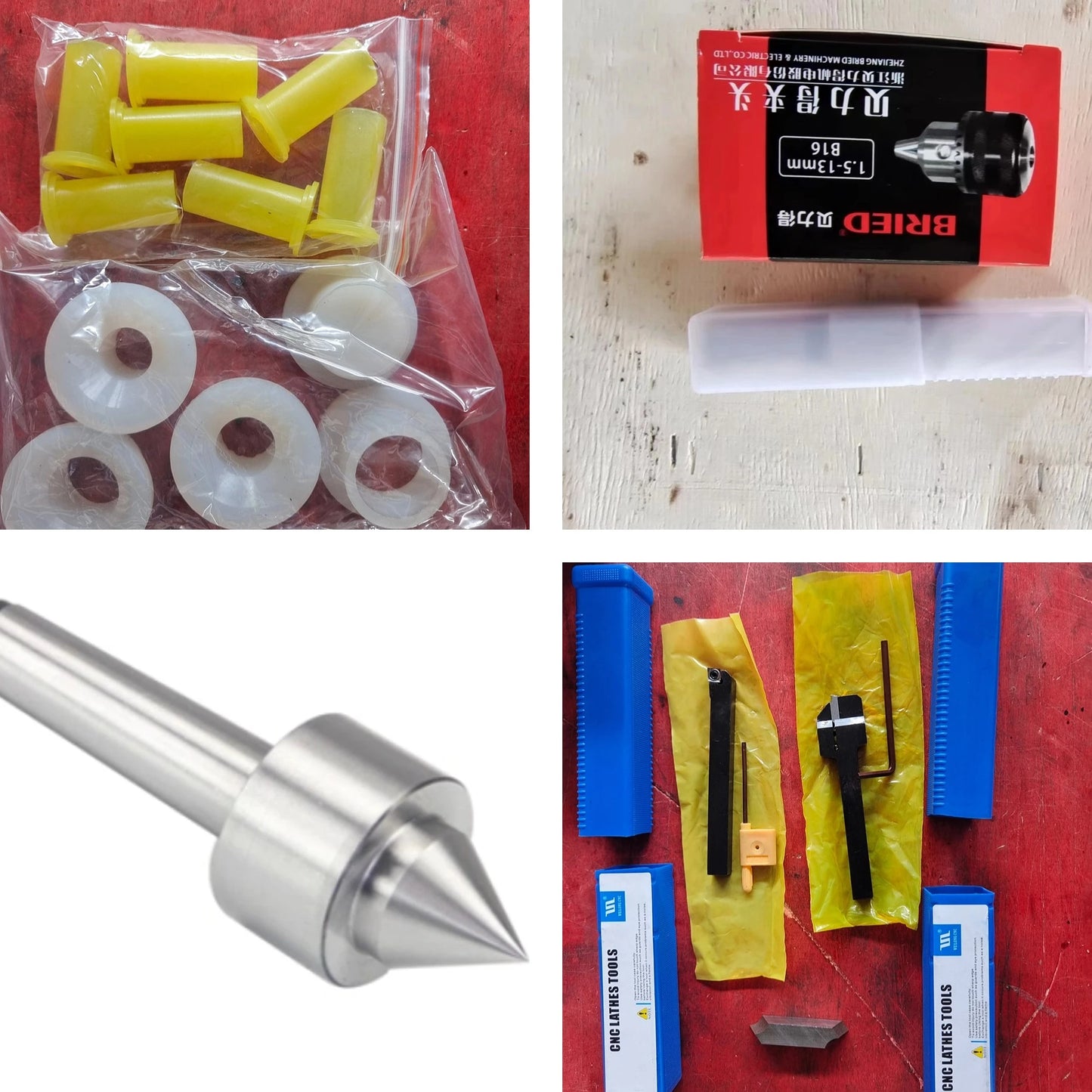 Tongchen CNC Lathe Woodworking Machine Tool Extended Double Chuck Horizontal Milling Cutter 220V Small Metal Lathe Instrument