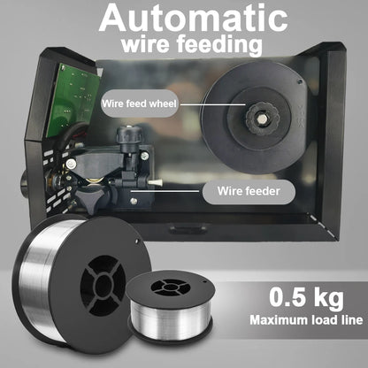 330A Welders 3 in 1 No Gas Inverter Welding Machine MIG MMA TIG Lift Semi Automatic Spot Welder for Household Metal Work RDDSPON