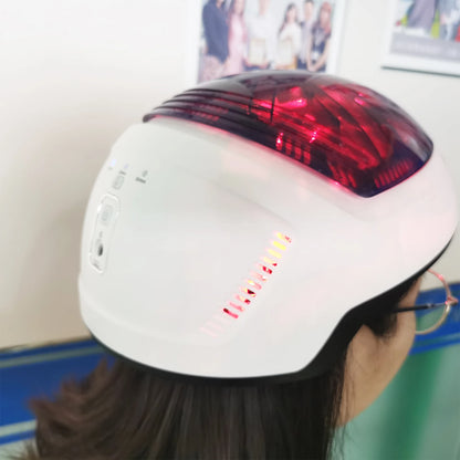 Medical Grade Low Level Light Cap Lllt Hair Growth Helmet 80pcs Laser Diodes 30pcs Red LEDs Hair Loss Treatment Cap