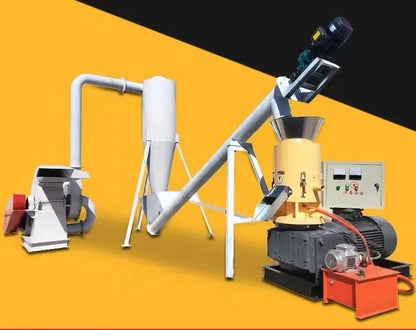 Pellet Making machine/biomass Wood Pellet Mill machine/flat Die Wood Chips Pellet Press