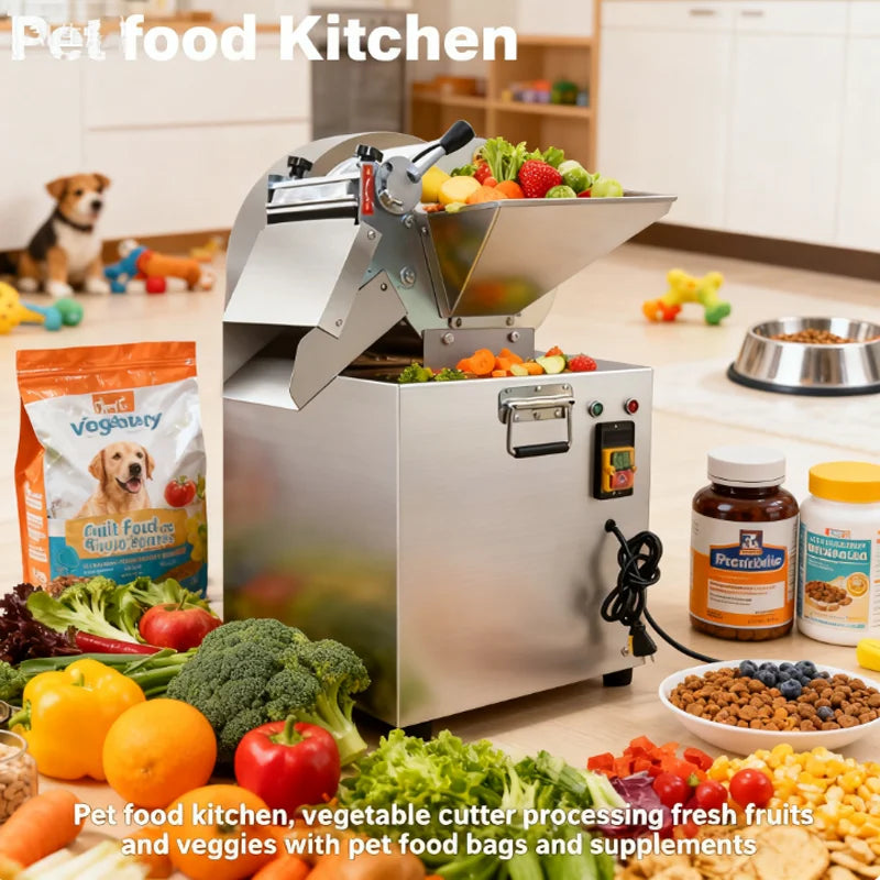 Electric Vegetable Cutter Slice and Dice Machine