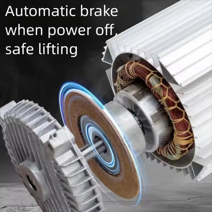 2/3 Ton Wireless Remote Control Crane Winch Cable Pull Line 220v Hoist 380v Electric Hoist