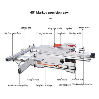 Multifunction Sliding Table Panel Saw