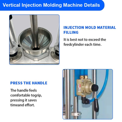 20g Injection Molding Machine Laboratory-Use Injection Molding Polymer Plastic PP ABS PC PE PET PVC Injection Molding Machine