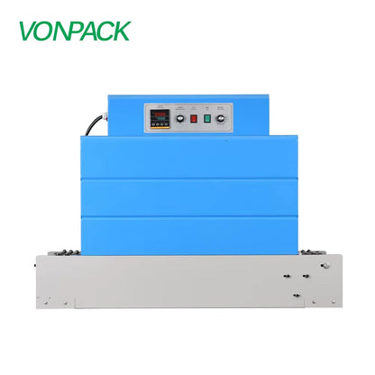 VONPACK Roller 4535 Factory Price in Stock Automatic PVC/PP/POF Film Packaging Equipment Heat Shrink Wrapping Machinery Bottle