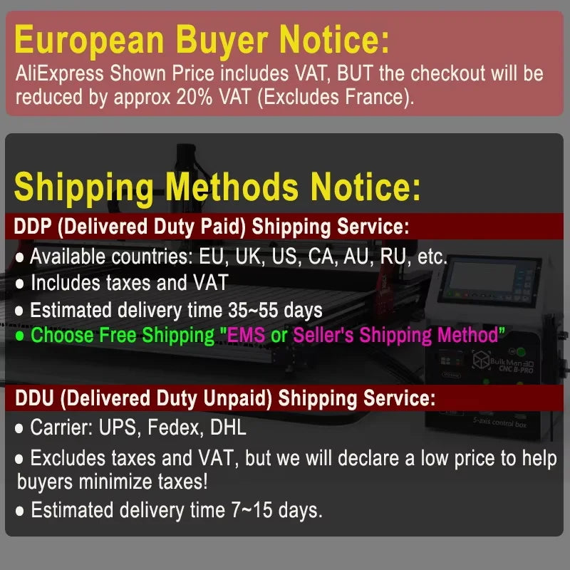 Bee 4-Axis CNC Router Full Kit