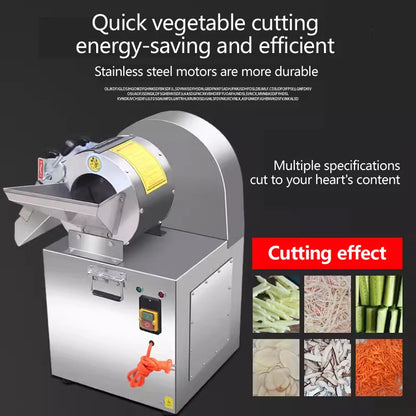 Electric Vegetable Cutter Slice Dice Machine