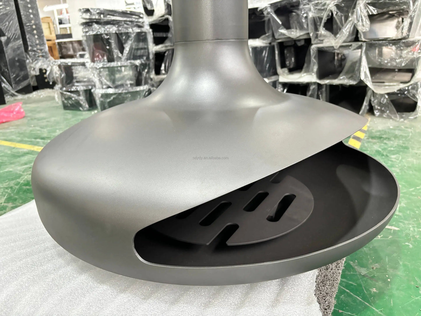 Modern Iron Wood Burning Hanging Stove