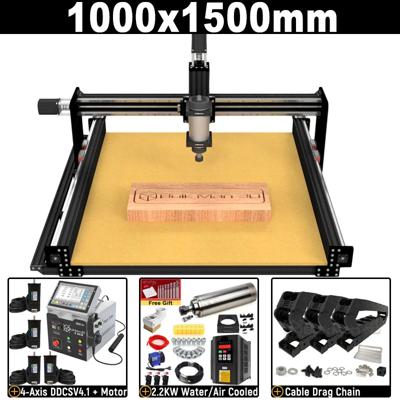 Bee 4-Axis CNC Router Full Kit