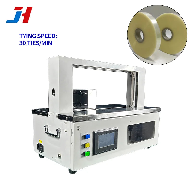 JH 2047/3047  Wholesale Customization Food Packing Machine for Small Business PP Paper Trap Tape Strapping Machine
