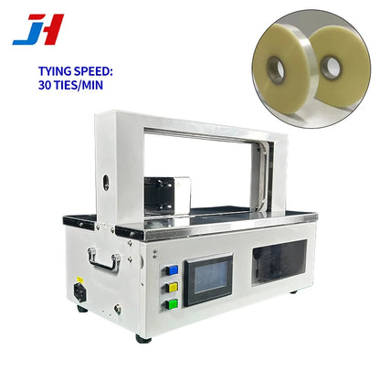 JH 2047/3047  Wholesale Customization Food Packing Machine for Small Business PP Paper Trap Tape Strapping Machine