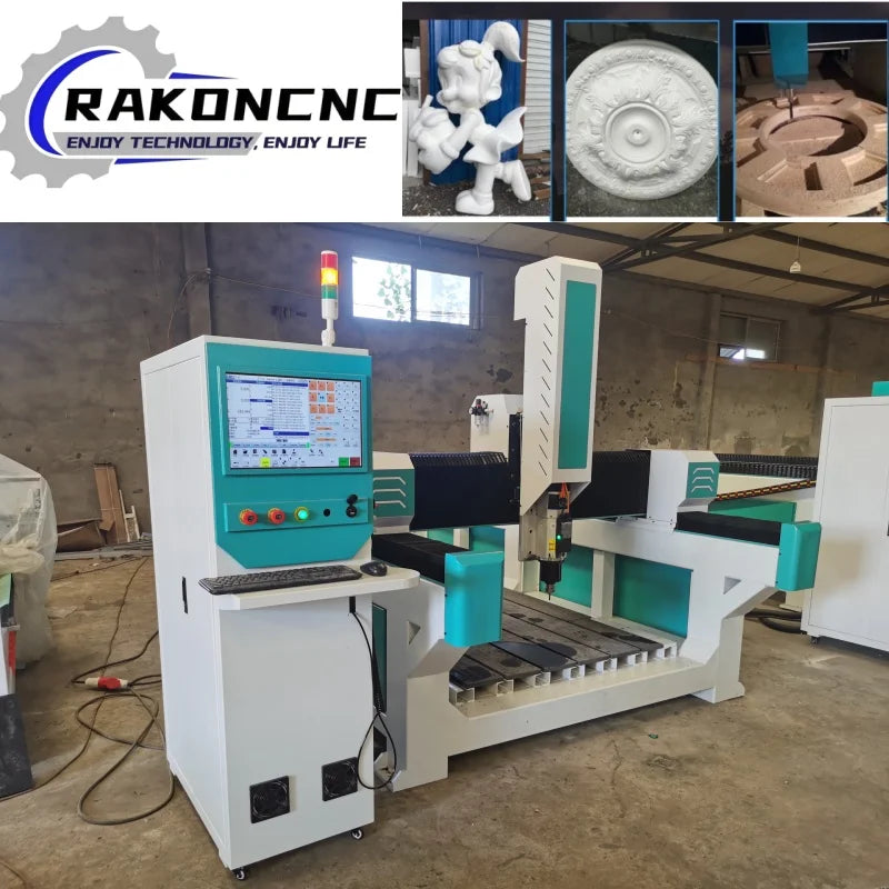 3 Axis CNC Router Foam Cutter with T-Slot or Vacuum Table Wood Cnc Engraveing Machine Wood Milling Cutting