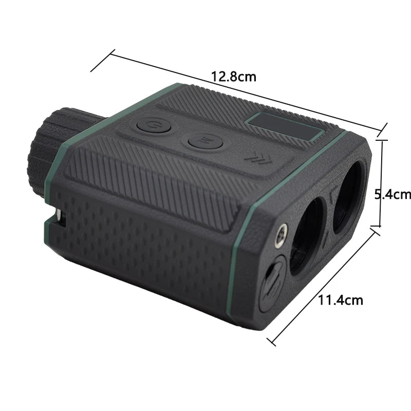 3000m Rangefinder Full Meter Capability With AZ + INC + SD Distance Meter Professional Optical Zoom 8X With GPS Coordinate