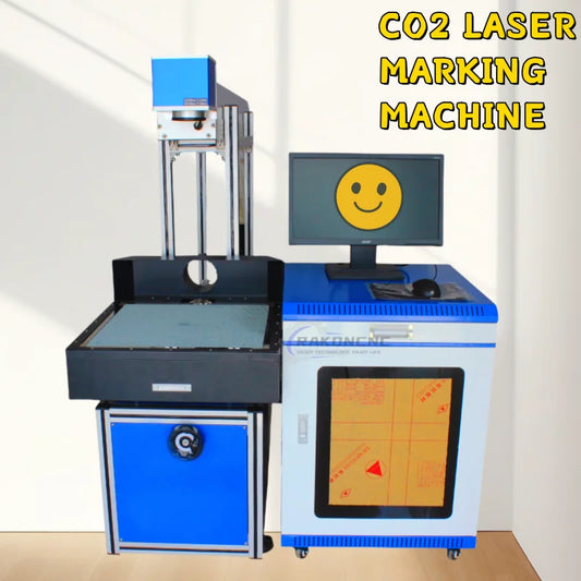 High Speed 80W High Quality CO2 Laser Marking Marker Machine for Leather Paper Plastic Glass Ceramic Acrylic Laser Engraving