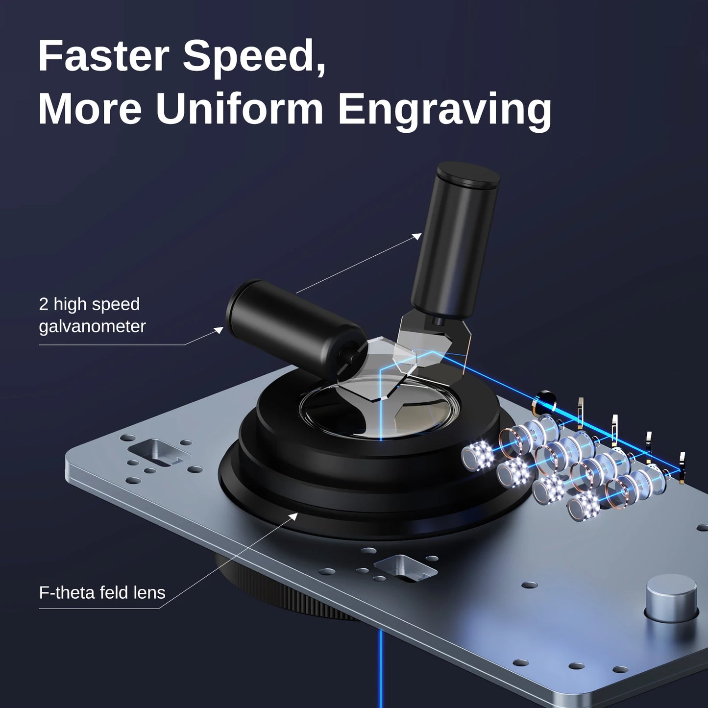 Raymoto R1 10W 20W Portable Laser Engraving Machine Easy to Use Fast Engraving Speed Multi Material Compact DIY Laser Engraver