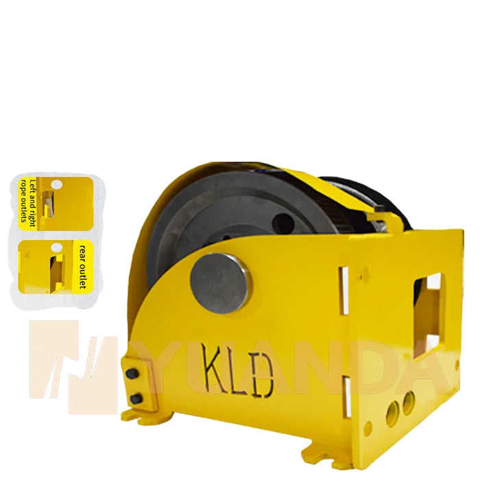 200 m Wire Rope Hand Winch, 5.4 Tonne Hand Winch, Small Worm Gear Hand Winch Can Be Customised