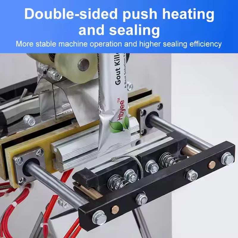 Back sealed Small Wrapping Machinetea Powder Food 50-100g Coffee Bag Sugar Powder Bag Packaging Machine