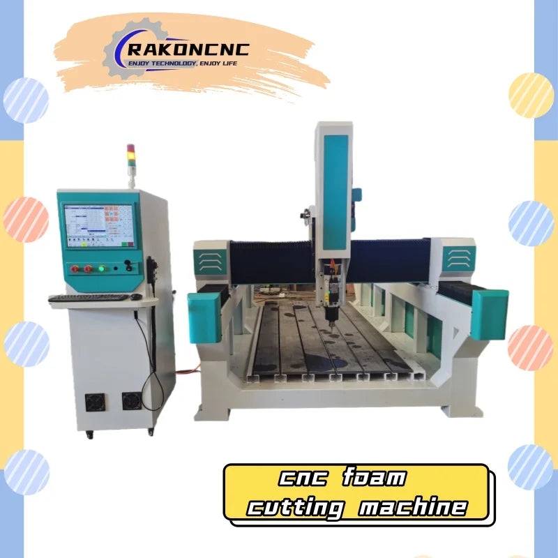 3 Axis CNC Router Foam Cutter with T-Slot or Vacuum Table Wood Cnc Engraveing Machine Wood Milling Cutting