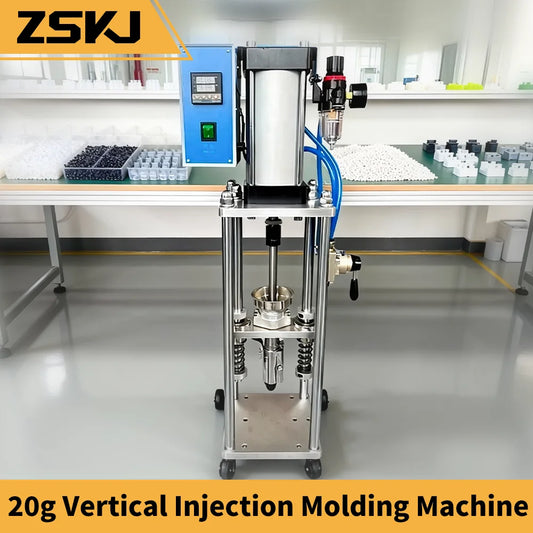 220V/110V 20g Mini Vertical Injection Molding Machine 350℃ For Toy USB Plug ABS PVC Polymer Plastic Injection Molding