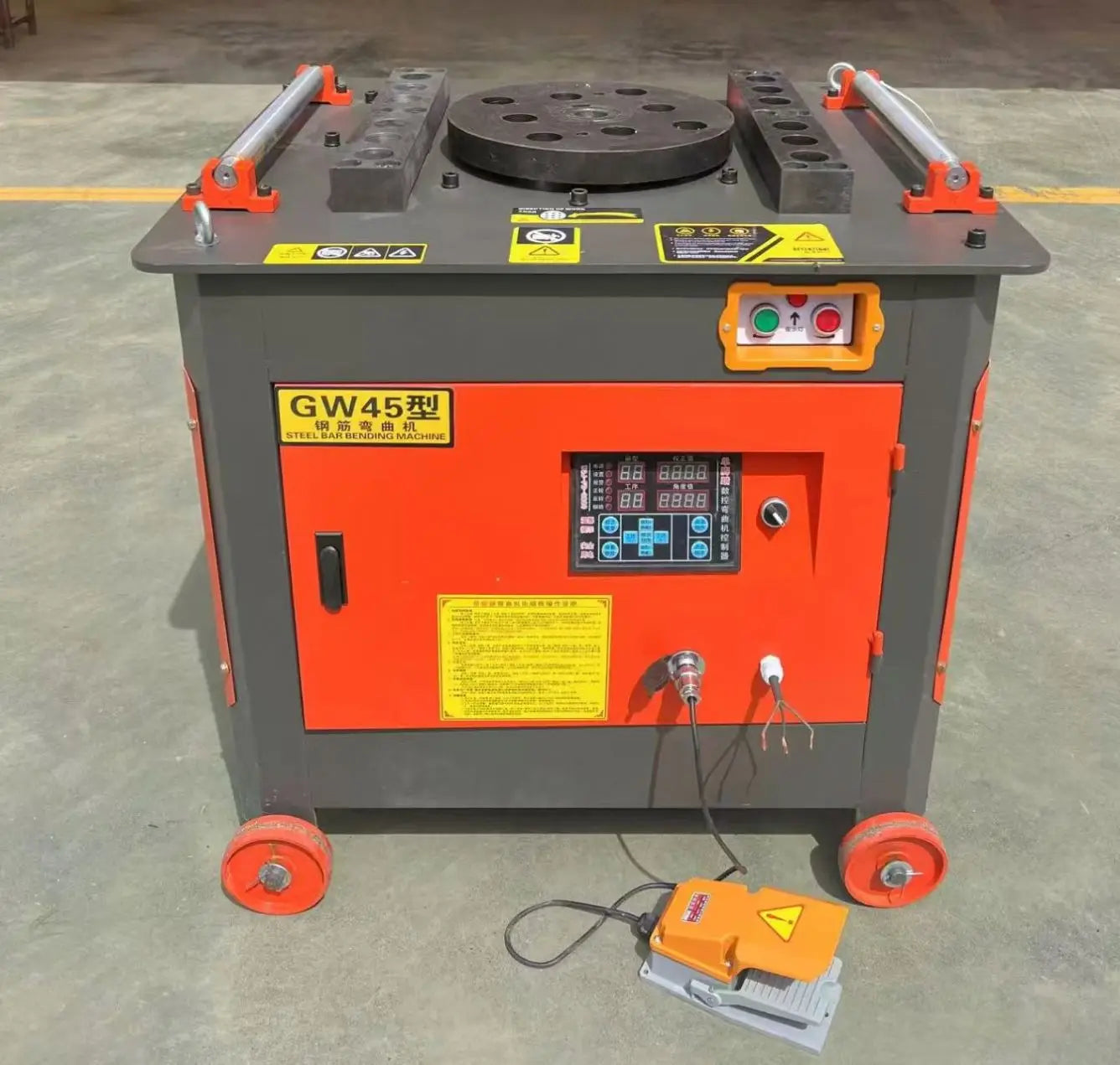 High-efficiency manual or CNC electric construction steel bar bending machine for use on construction sitesg Machine