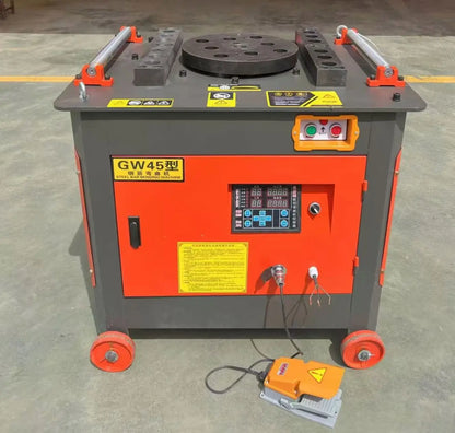 High-efficiency manual or CNC electric construction steel bar bending machine for use on construction sitesg Machine
