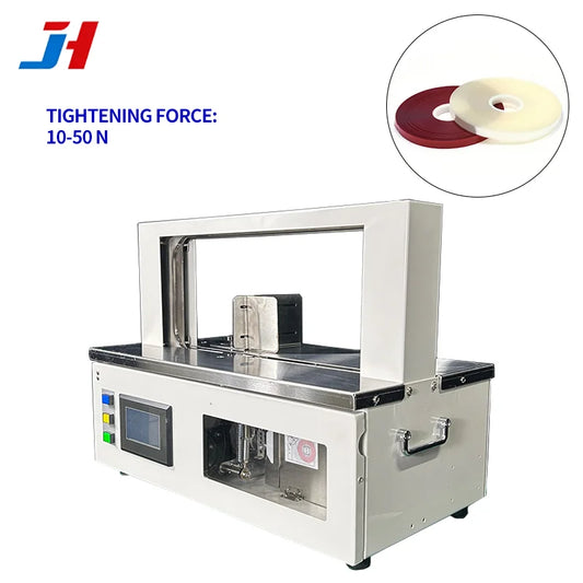 JH 2047/3047  Wholesale Customization Food Packing Machine for Small Business PP Paper Trap Tape Strapping Machine