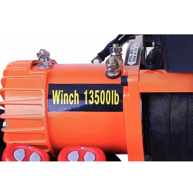 2 Ton 220v 4x4 Portable Electric Winches Hydraulic Offroad Winch Tractor