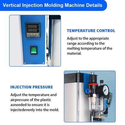 20g Injection Molding Machine Laboratory-Use Injection Molding Polymer Plastic PP ABS PC PE PET PVC Injection Molding Machine