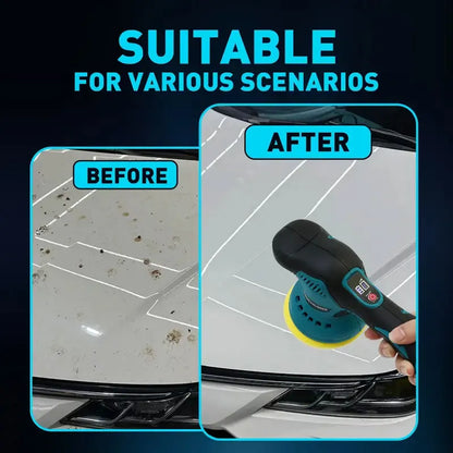 Cordless Car Polisher 8 Gears Digital Display Electric Polisher Auto Car Waxing Polishing Machine For Makit 18V No Battery