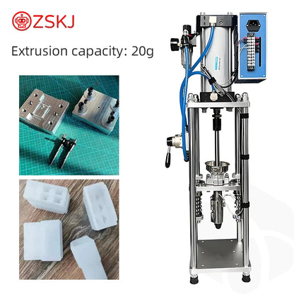 220V/110V 20g Mini Vertical Injection Molding Machine 350℃ For Toy USB Plug ABS PVC Polymer Plastic Injection Molding