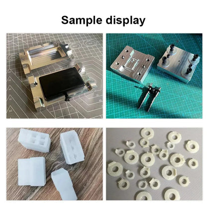 220V/110V 20g Mini Vertical Injection Molding Machine 350℃ For Toy USB Plug ABS PVC Polymer Plastic Injection Molding