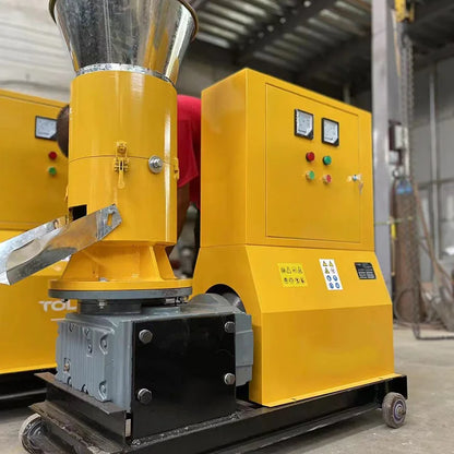 Pellet Making machine/biomass Wood Pellet Mill machine/flat Die Wood Chips Pellet Press