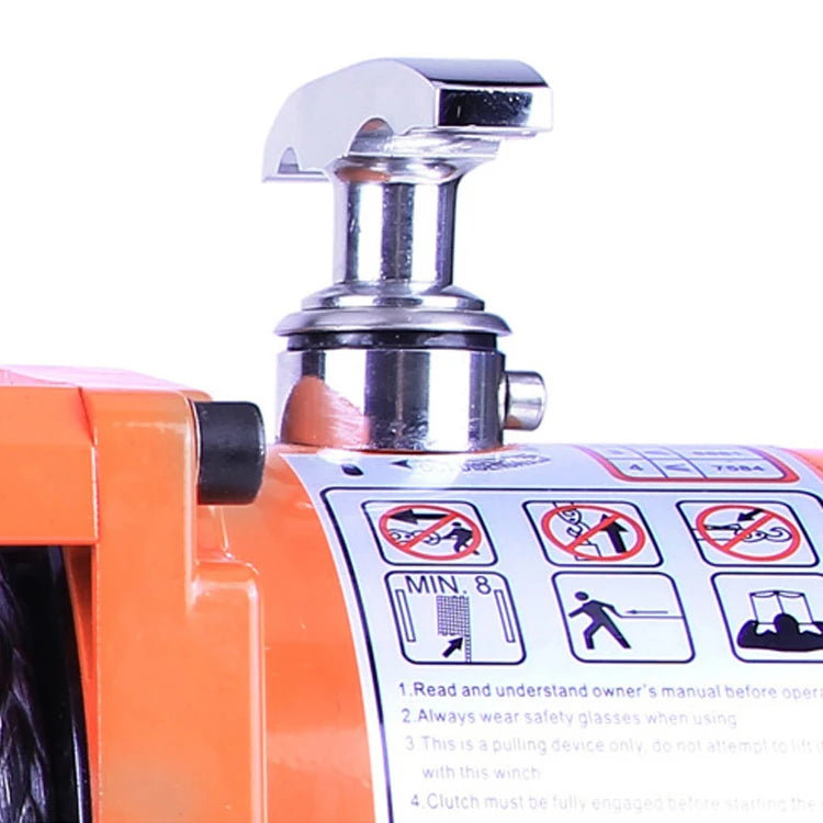 2 Ton 220v 4x4 Portable Electric Winches Hydraulic Offroad Winch Tractor