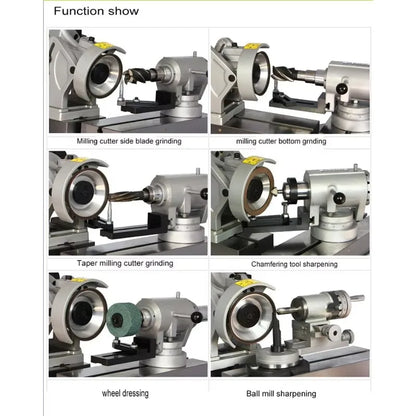 X6 Mill Cutter Grinding Machine End Milling Cutter Small Type  Steel Sharpening Machine