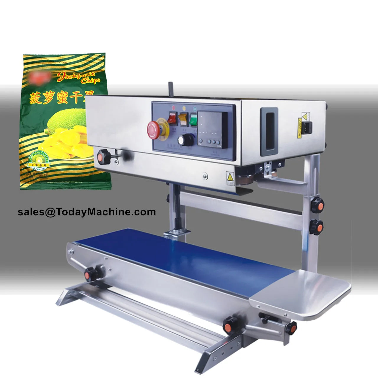 Automatic Printing Sealing Machine Continuous Band Sealer for Tea Food Plastic Bags Foil Paper Film Cartons