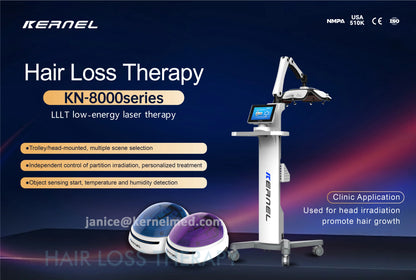 Medical Grade Low Level Light Cap Lllt Hair Growth Helmet 80pcs Laser Diodes 30pcs Red LEDs Hair Loss Treatment Cap