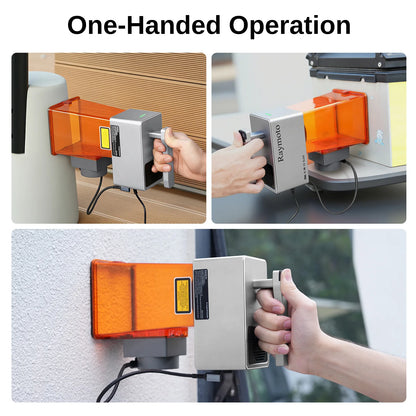 Raymoto R1 10W 20W Portable Laser Engraving Machine Easy to Use Fast Engraving Speed Multi Material Compact DIY Laser Engraver