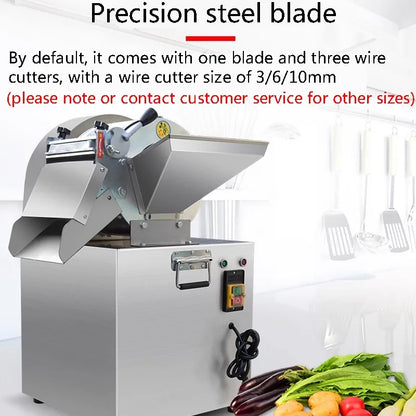 Electric Vegetable Cutter Slice Dice Machine