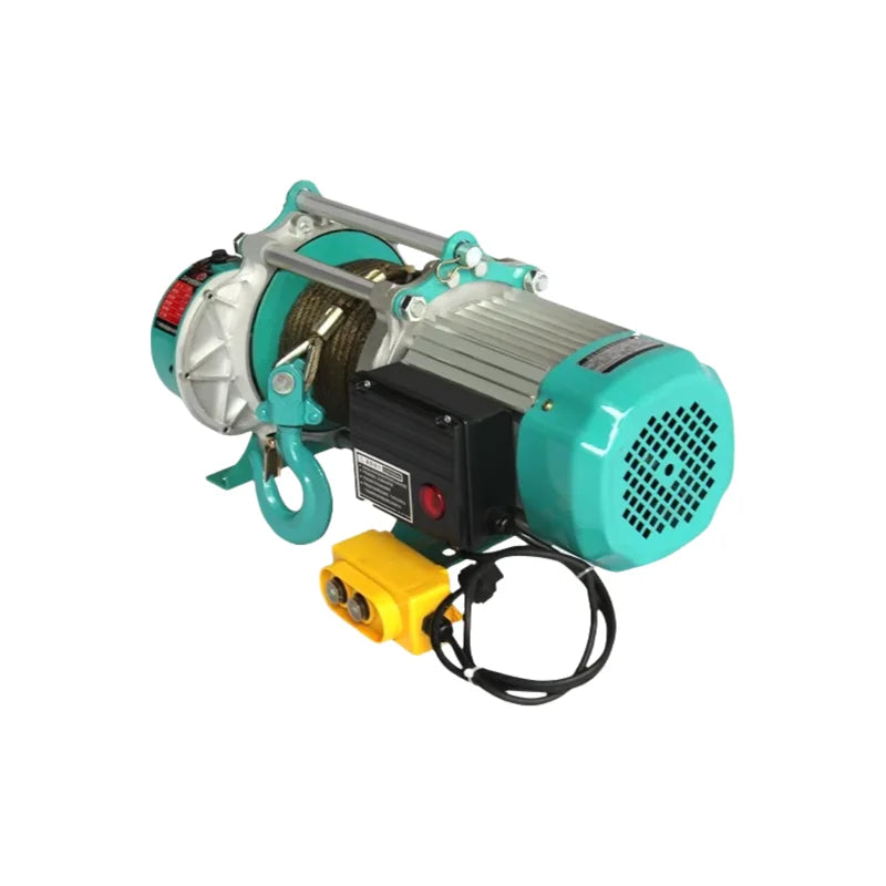 Multifunctional Aluminum-case Hoist 220V Household Mini Winch 1-ton Electric Hoist 380V Small Lifting Crane