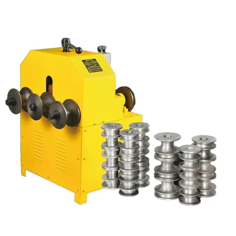 Rolling 360 Degrees Hydraulic Pipe Bender Electric Bending Machine 76B All-Inclusive.Bendable Round Tube and Square Tube Bending