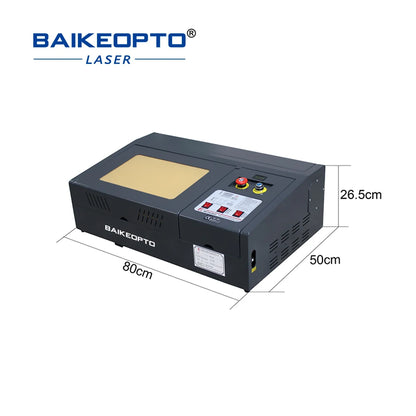 50W CO2 Laser Engraving Cutting Machine
